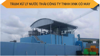 Trạm XLNT công ty TNHH XNK Cỏ May